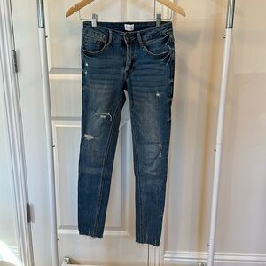 Special A Distressed Skinny Jeans